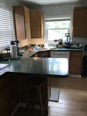 Before & After Kitchen Cabinet Painting in Brookhaven, PA (1)